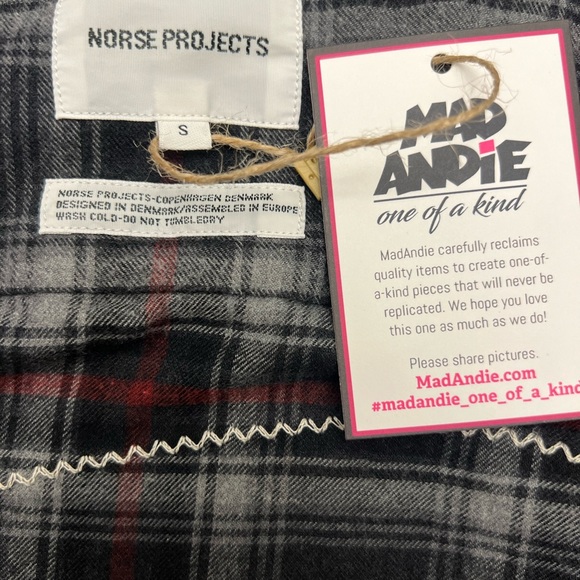 Kansas City Chiefs One-of-a-Kind Designer Norse Projects Unisex Custom Flannel - Picture 4 of 5